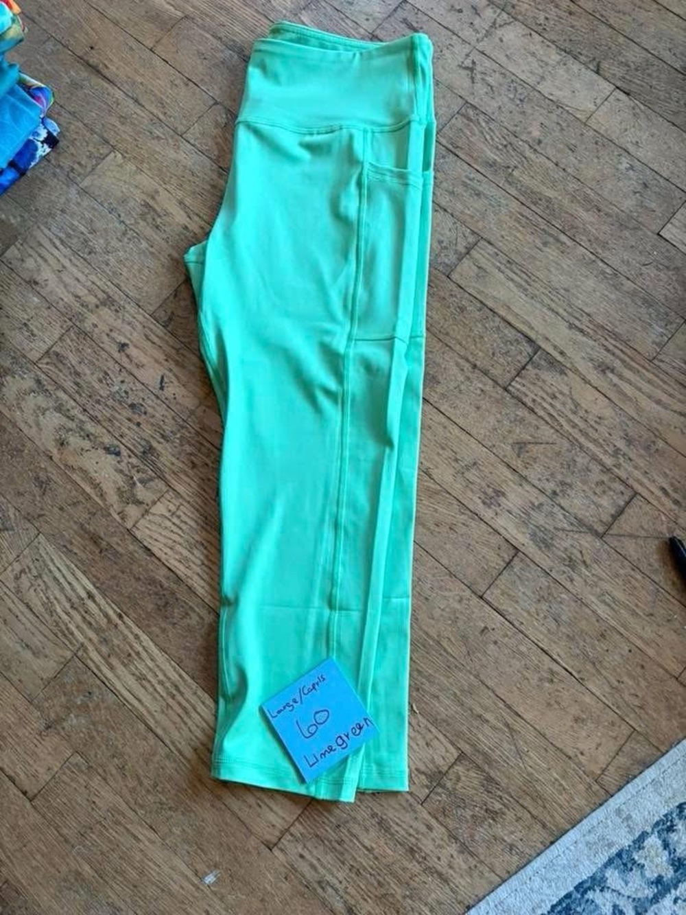 Constantly Varied Gear Lime Green Large Capris